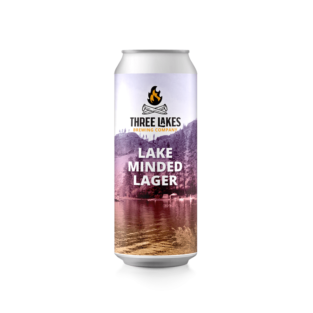Lake Minded Lager | Three Lakes Brewing in the Okanagan Valley